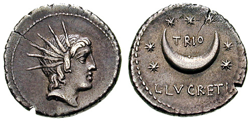 lucretia roman coin denarius